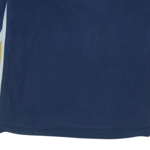 Nike Mens Blue Crew Neck Pullover Sweatshirt L Logo Sportswear