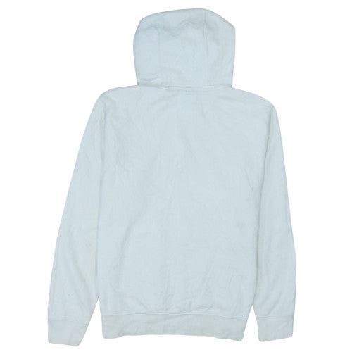 Nike Men's White Pullover Hoodie L Logo Fleece Sweatshirt