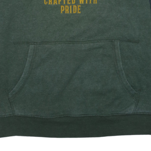 Levi's Men's Green Pullover Hoodie Size S Graphic Fleece Sweatshirt