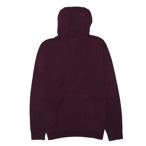 Nike Mens Brown Pullover Hoodie L Regular Fit Fleece Sweatshirt