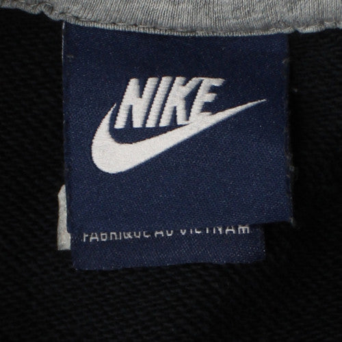 Nike Men’s Black Pullover Hoodie Fleece Logo Sweatshirt Size M