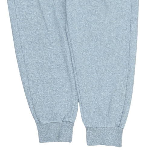 Puma Men's Grey Fleece Jogger Trousers Size L Regular Fit