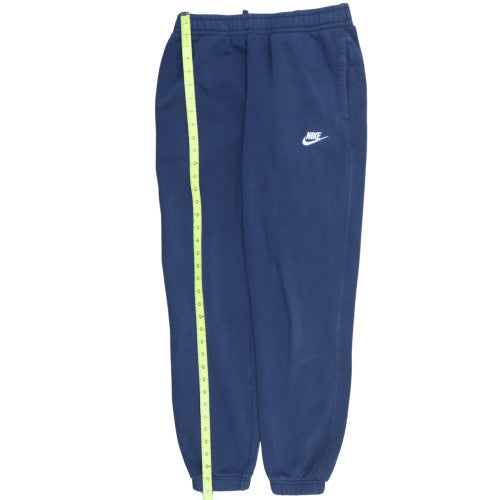 Nike Mens Blue Fleece Jogger Sweatpants Size S Regular Fit