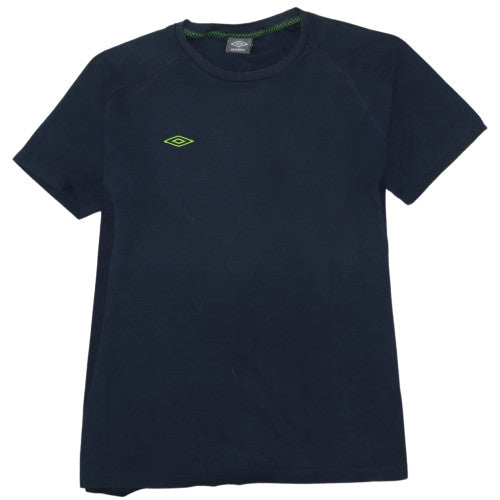 Umbro Men's Black Short Sleeve Crew Neck Sports T-Shirt Size M