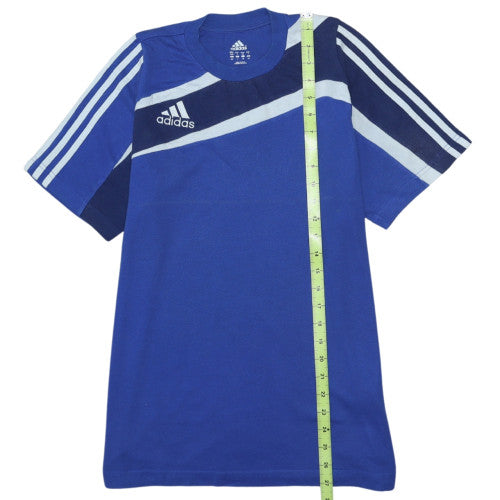 Adidas Men's Blue Short Sleeve Sports T-Shirt Size S