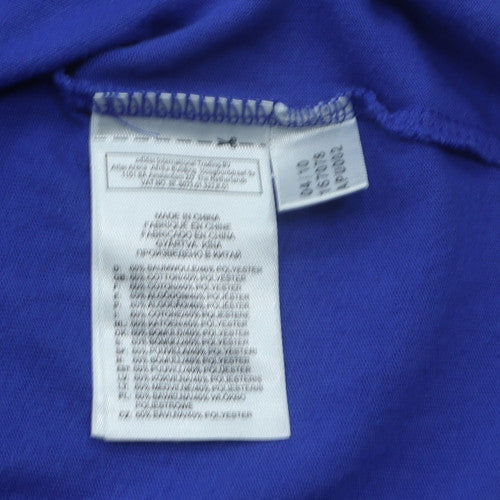 Adidas Men's Blue Short Sleeve Sports T-Shirt Size S