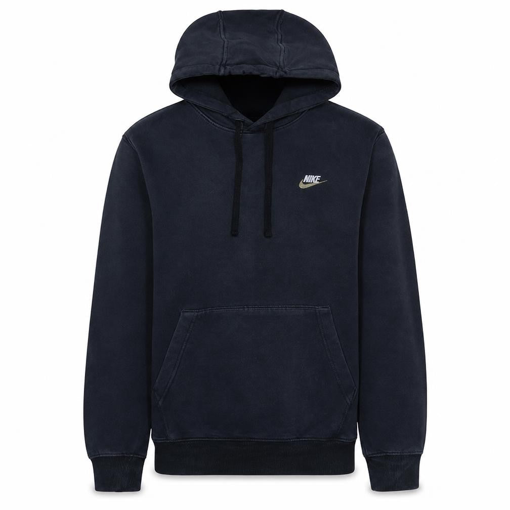 Nike Men's Black Pullover Hoodie S Regular Fit Fleece Sportswear