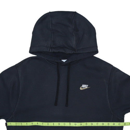 Nike Men's Black Pullover Hoodie S Regular Fit Fleece Sportswear