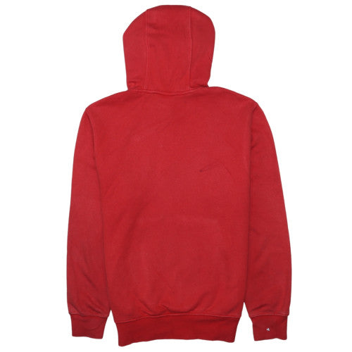 Nike Men's Red XS Pullover Fleece Hoodie with Logo