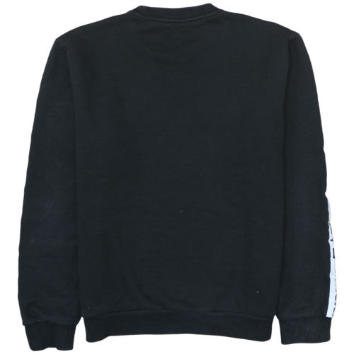 Emporio Armani EA7 Men's Black Logo Crew Neck Sweatshirt L