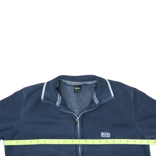 Hugo Boss Mens Blue XL Full Zip Sweatshirt Jacket
