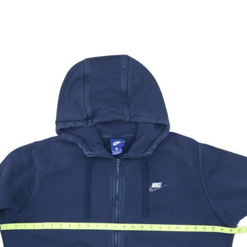 Nike Mens Blue Full Zip Hoodie XL Cotton Blend Casual Jacket