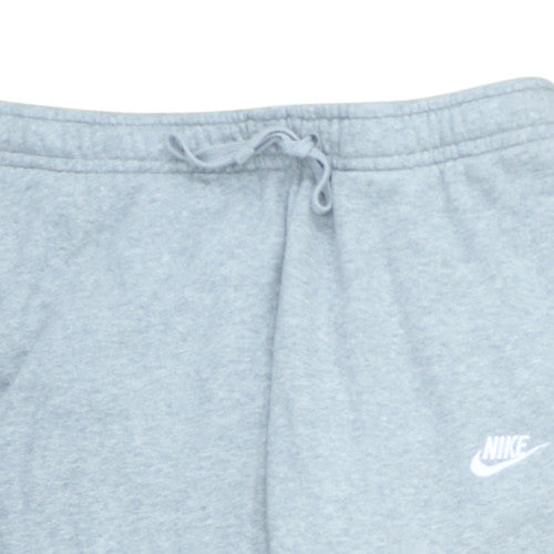 Nike Mens Grey Jogger Fleece Sweatpants L Regular Fit Activewear