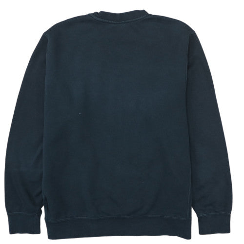 Nike Men's Black Pullover Sweatshirt L Regular Fit Crew Neck Fleece