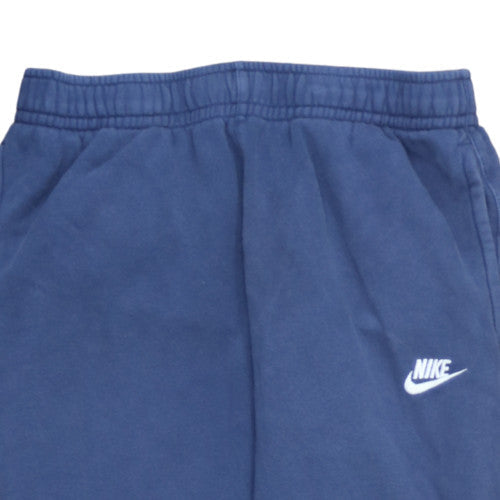 Nike Mens Blue Fleece Jogger Trousers Size M Regular Fit