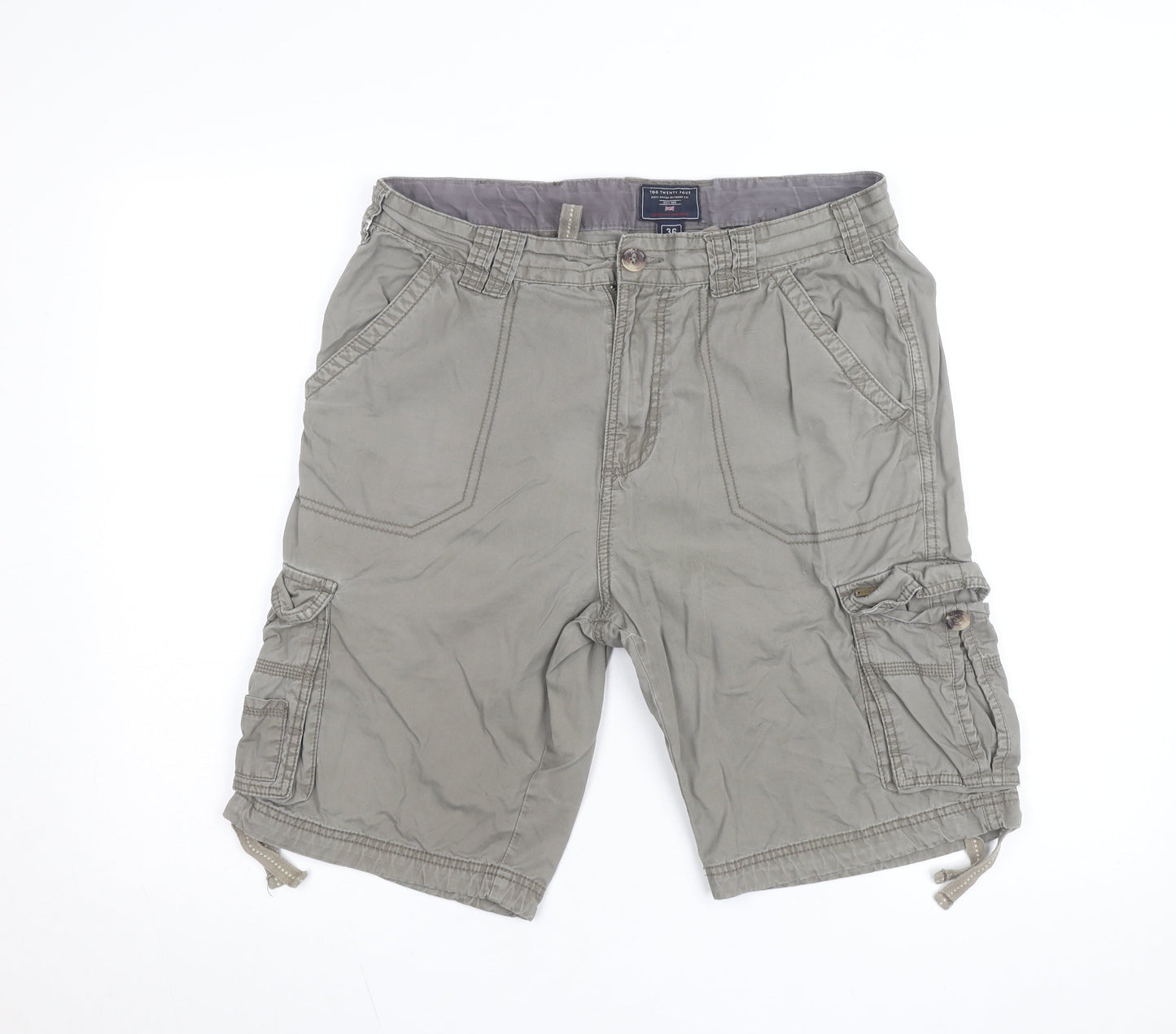 Tog Twenty Four Men's Beige Cargo Shorts Size 36 Regular Fit Outdoor