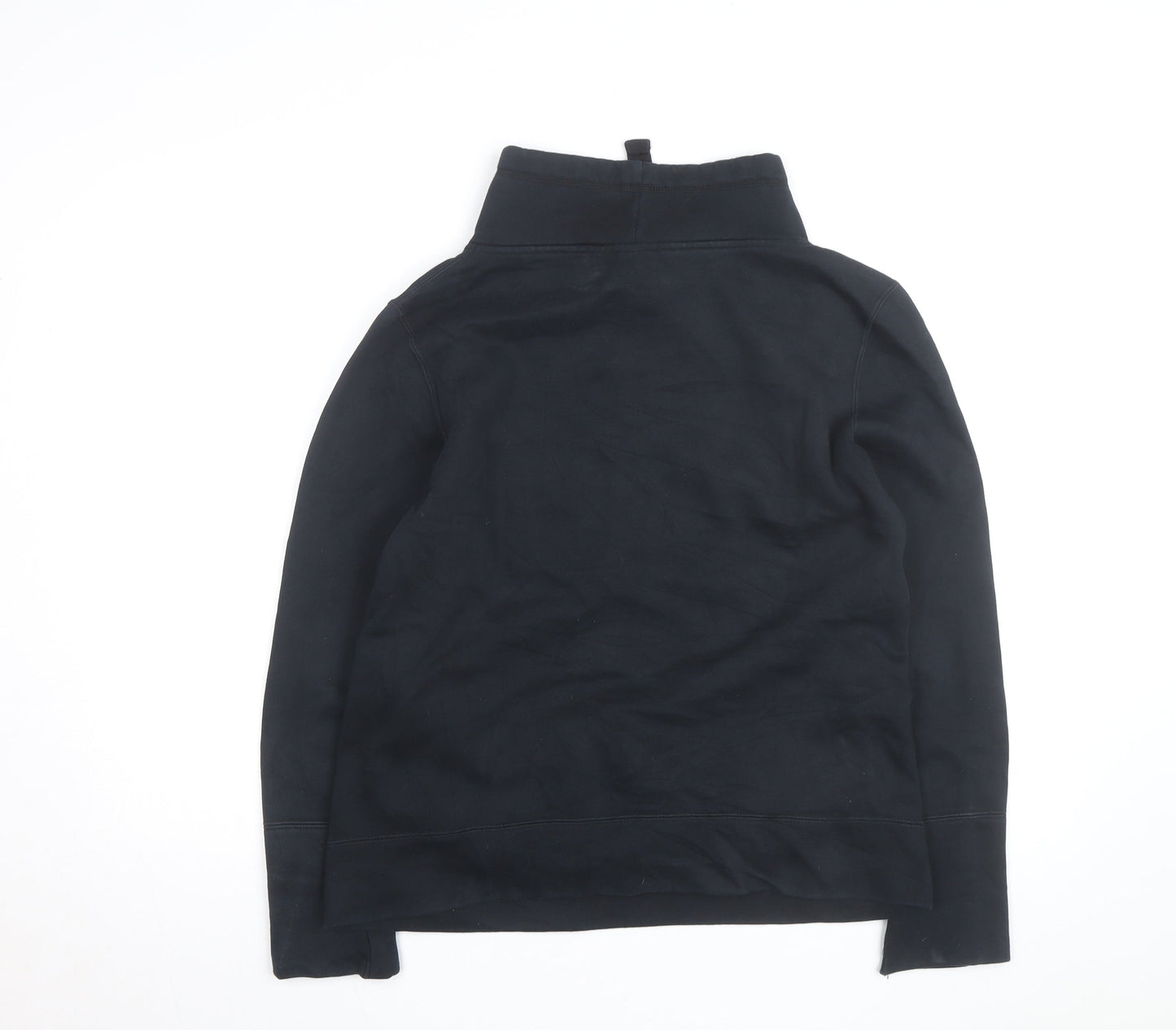 Puma Mens Black L Fleece Pullover Sweatshirt with Logo