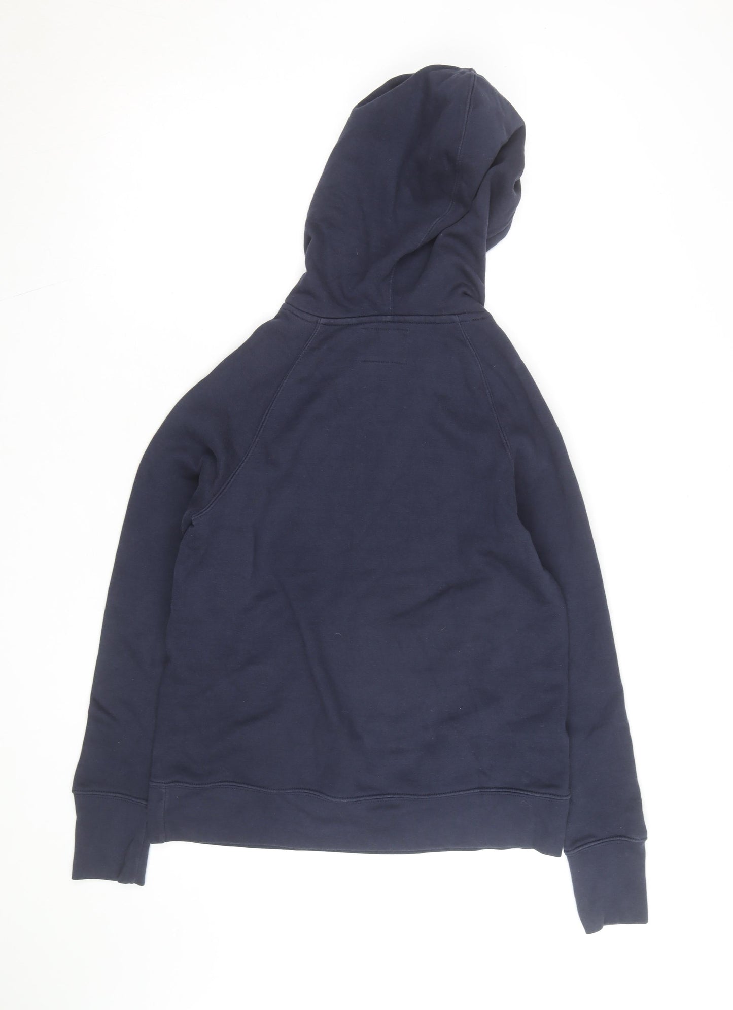 Champion Men's Blue Pullover Hoodie S Embroidered Logo Fleece