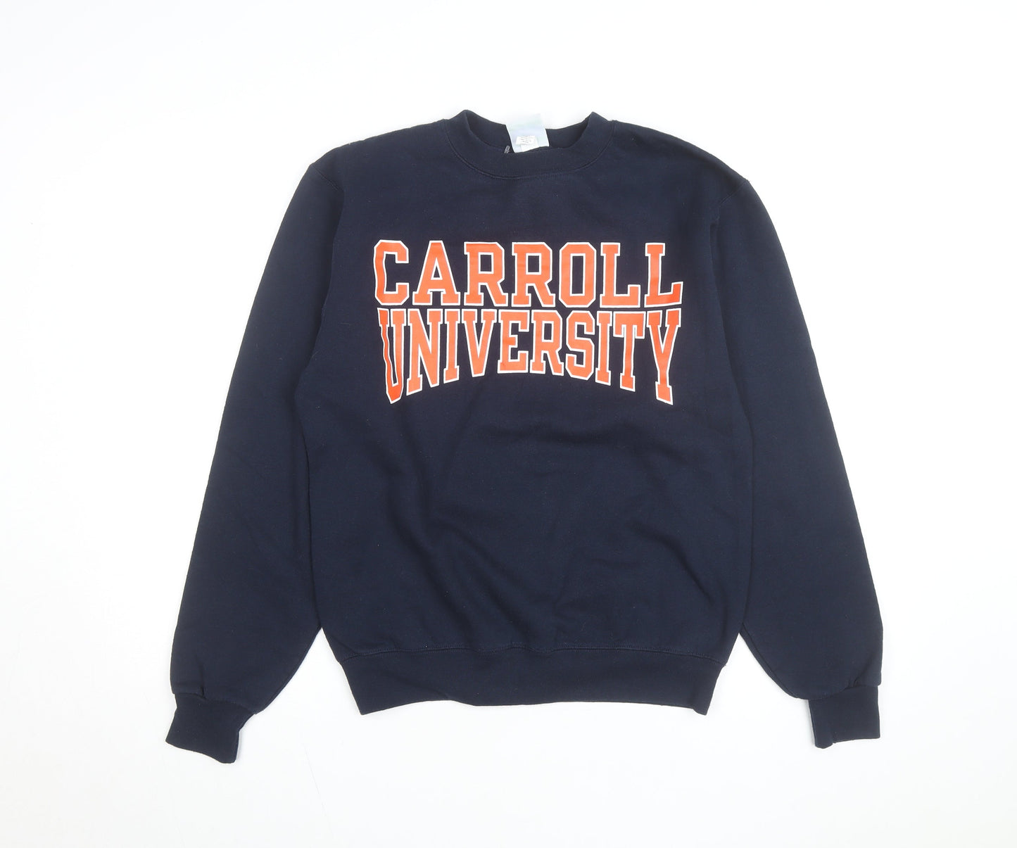 Champion Men's Blue Carroll University Pullover Sweatshirt Size S