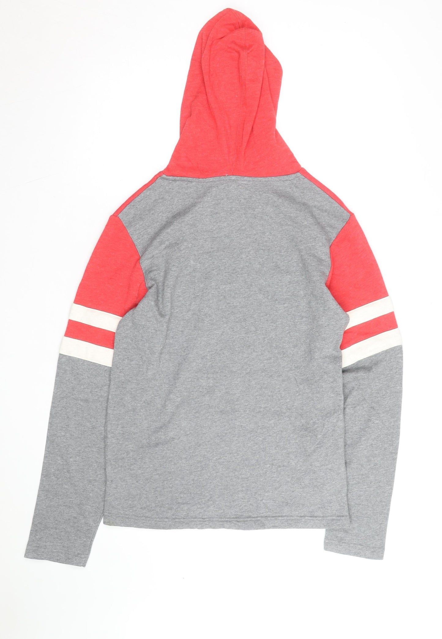 NFL Team Apparel Men’s Red Grey 49ers Pullover Hoodie Size S
