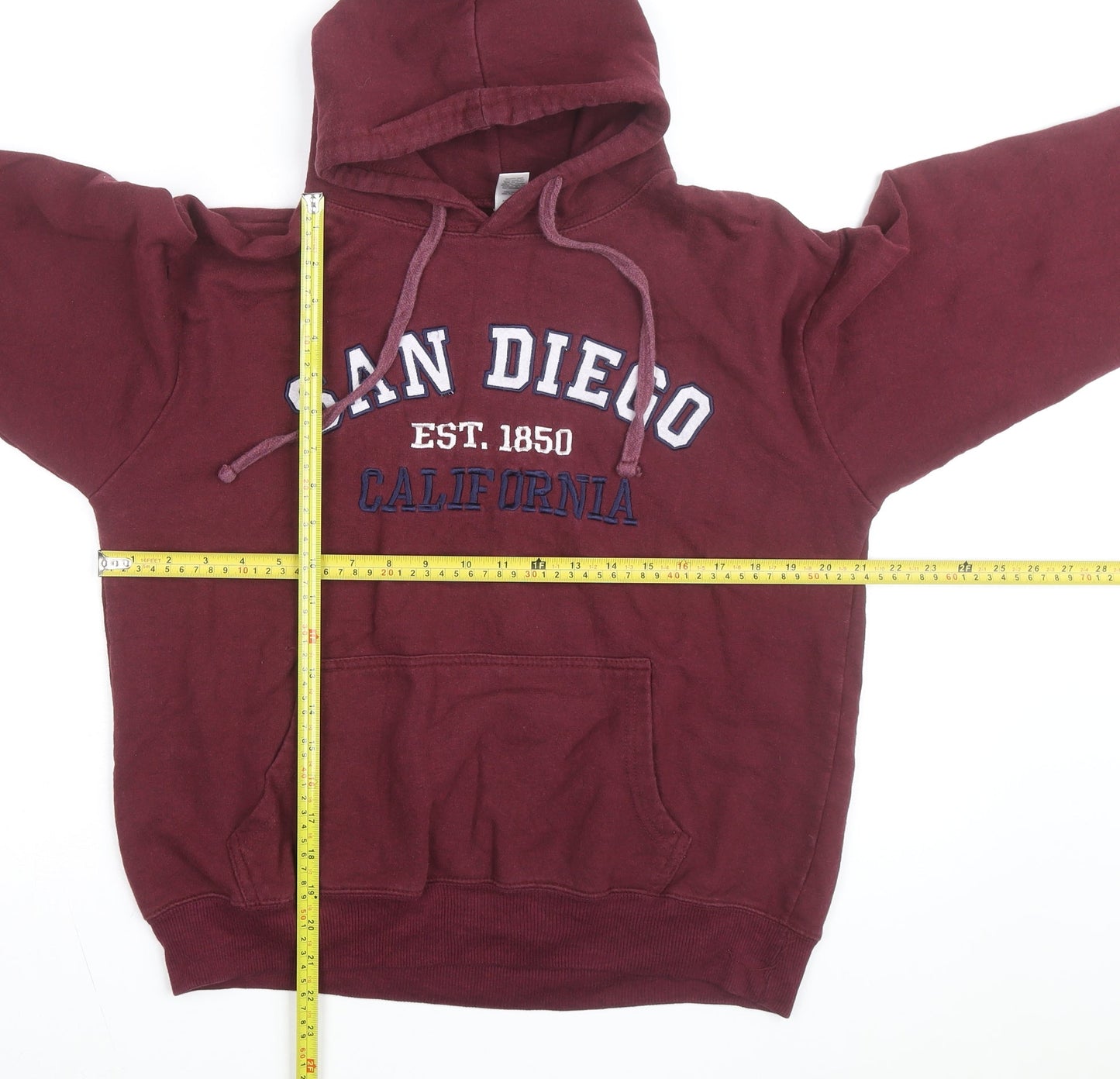 Great Souvenirs San Diego Men's Red Pullover Hoodie Medium