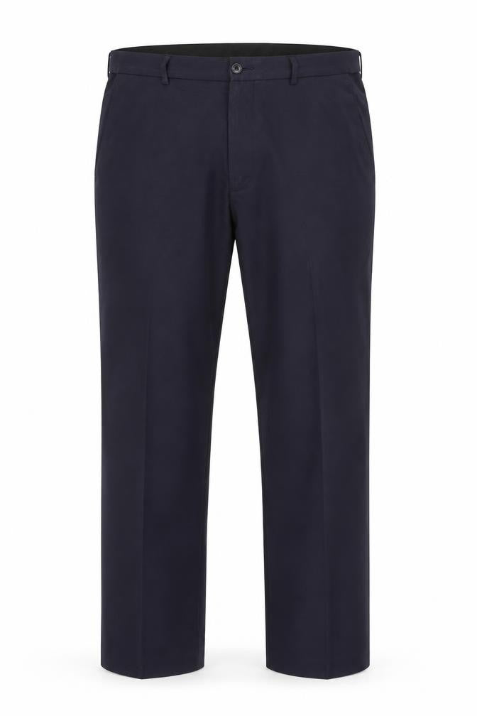 Marks & Spencer Men's Blue 36 Regular Fit Dress Trousers