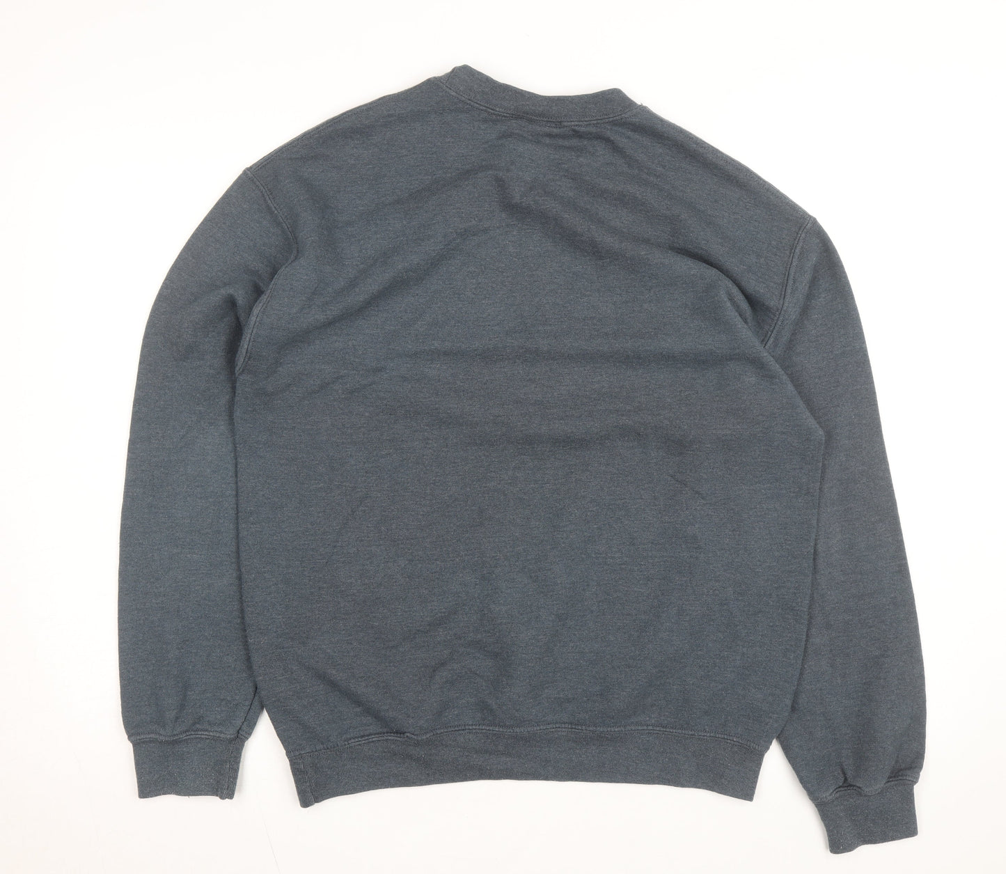 MV Sport Men Grey Villanova University Crew Neck Sweatshirt M