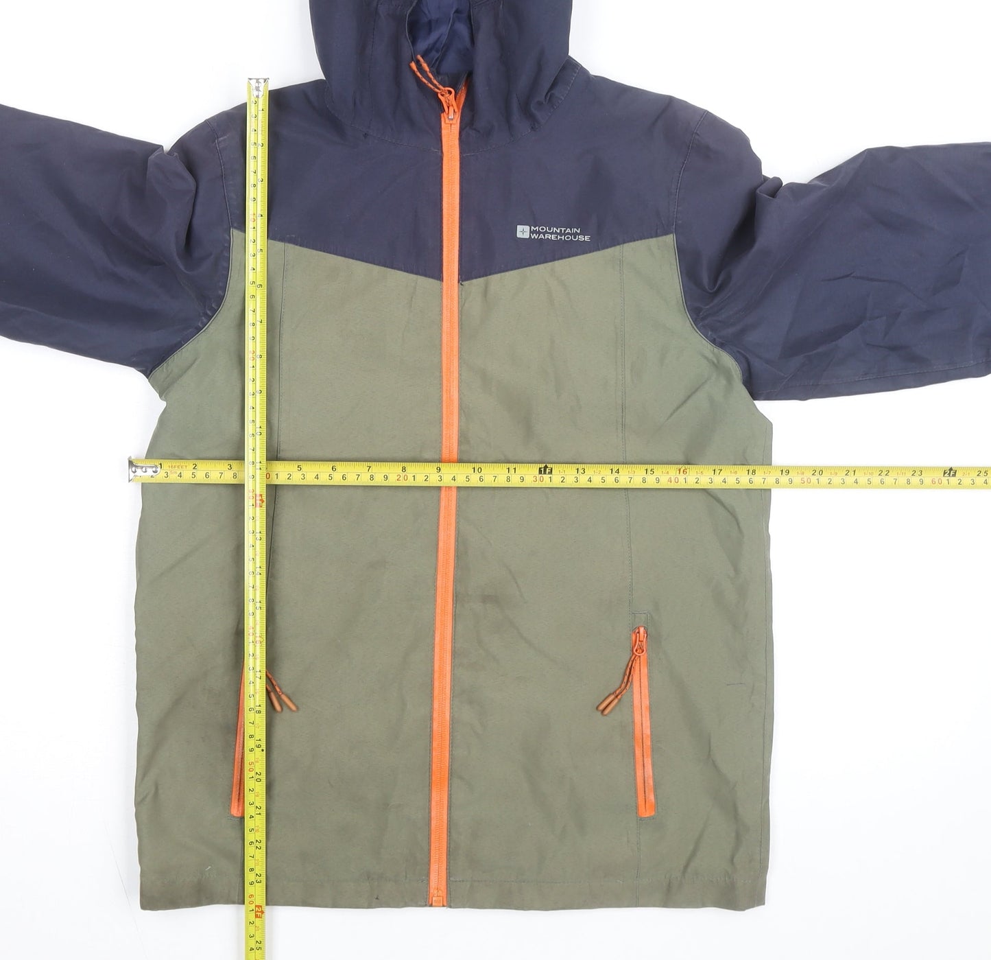 Mountain Warehouse Boys Multicoloured Waterproof Hooded Rain Coat 13 Years