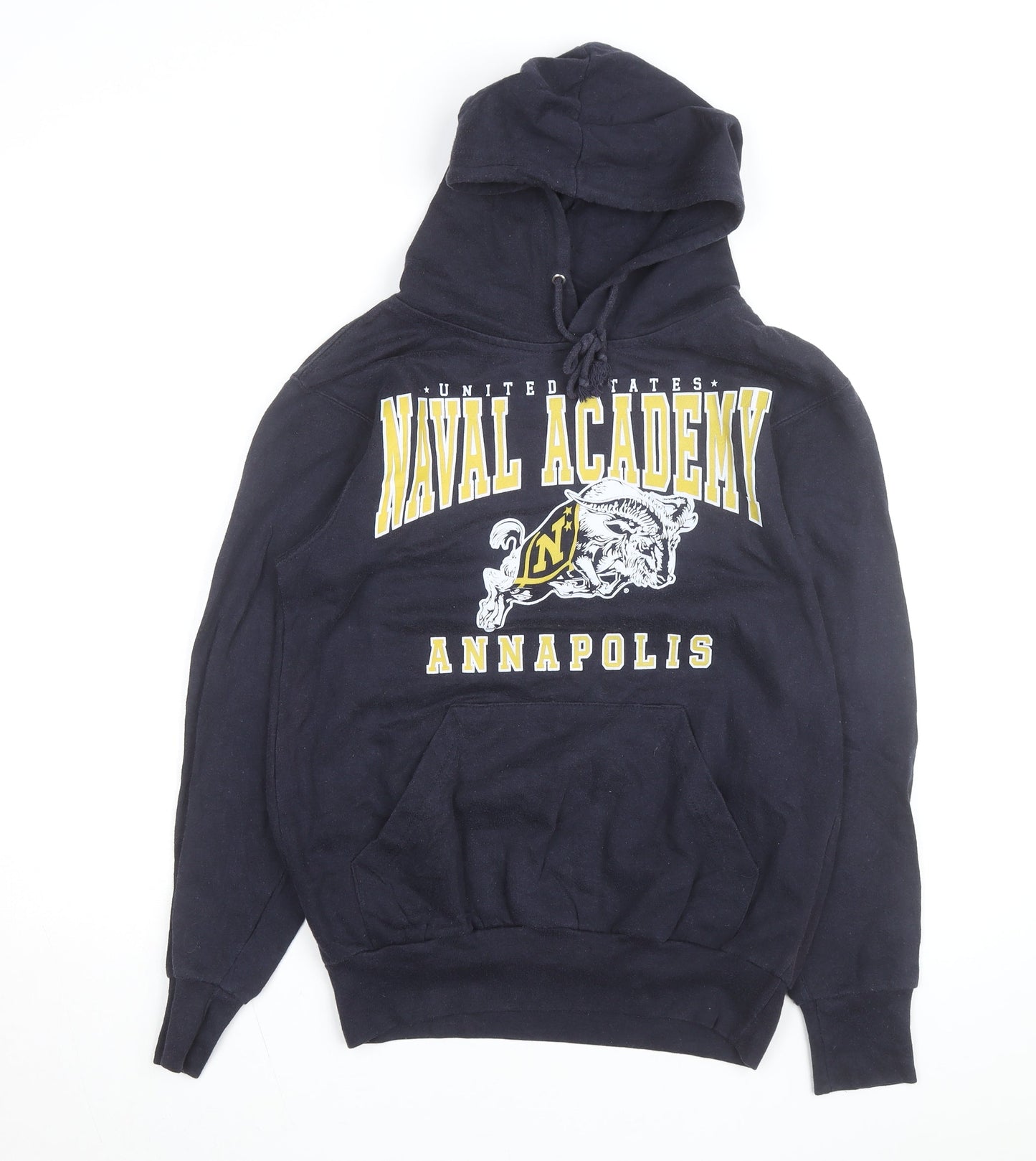 MV Sport Men's Navy Naval Academy Pullover Hoodie Size S