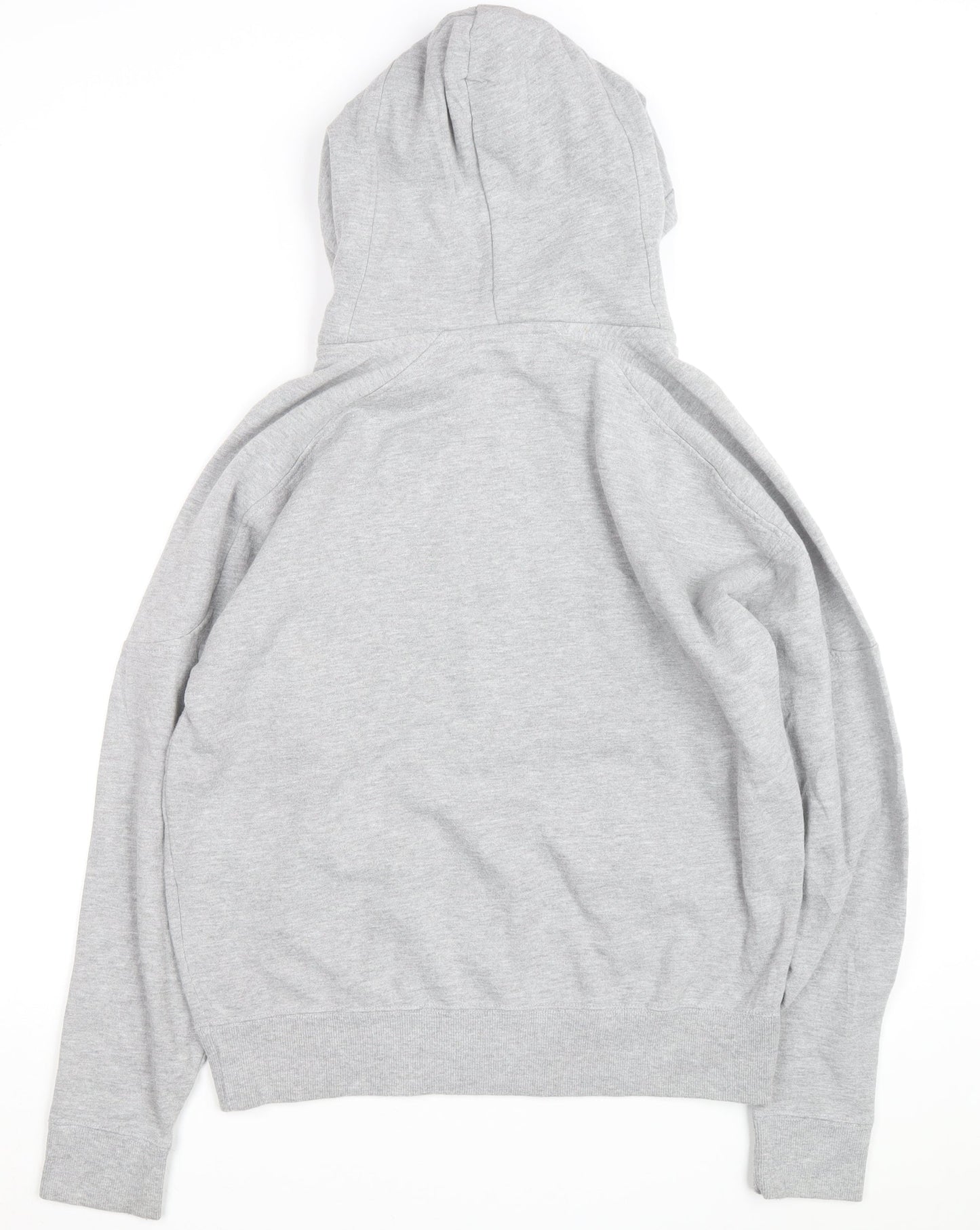 J America Men's Grey Michigan State Full Zip Hoodie Size M