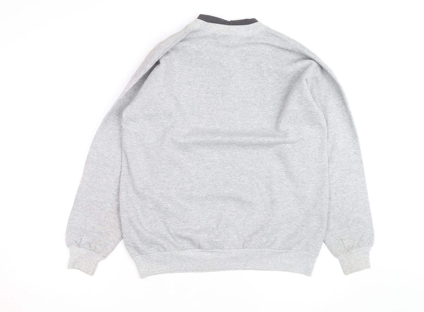 Ernie’s Glen Men’s Grey Wolf Graphic Pullover Sweatshirt M