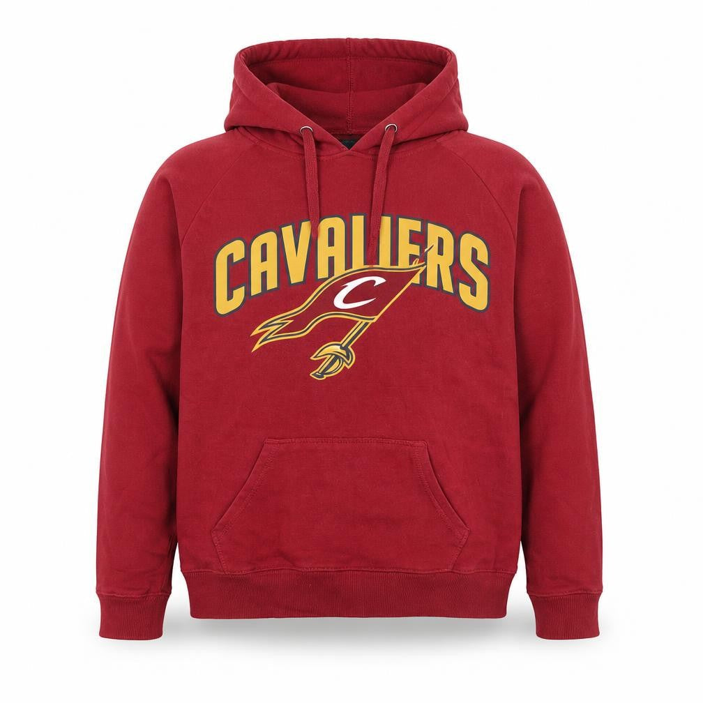 NBA Boys Red Cleveland Cavaliers Pullover Hoodie One Size