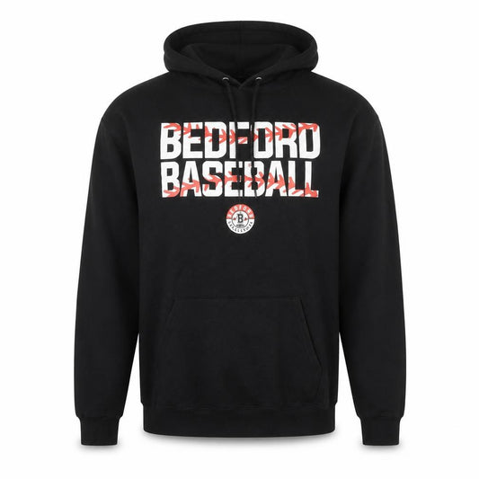 Champion Men's Black Bedford Baseball XL Pullover Hoodie