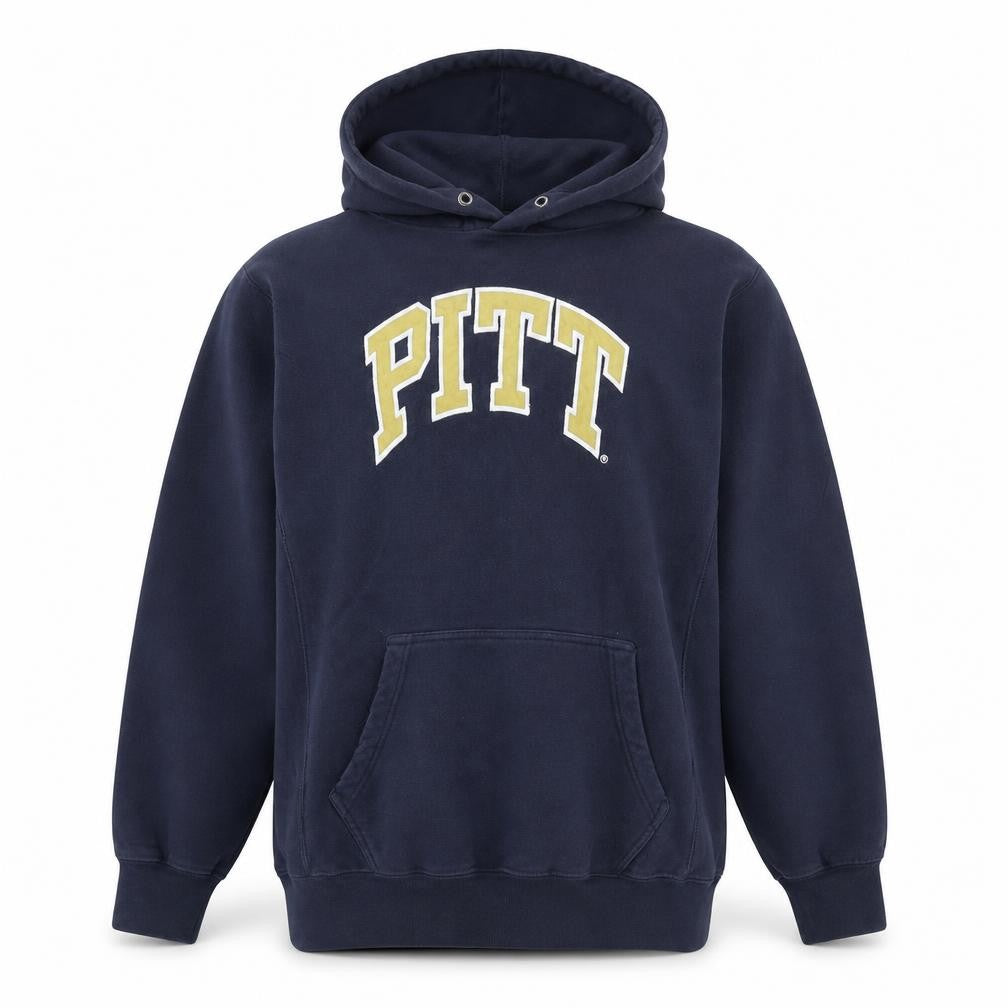 Steve & Barry's Men's Blue PITT Pullover Hoodie Size S Regular Fit