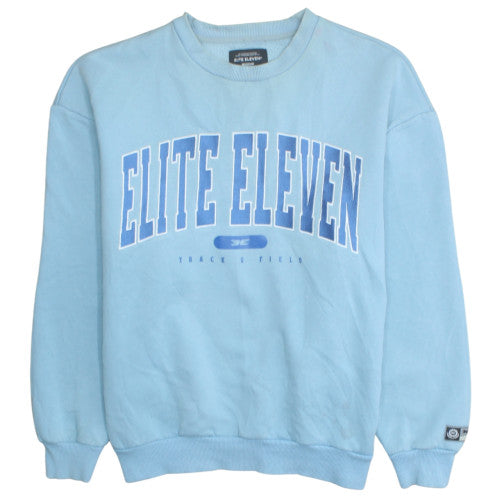 Elite Eleven Men's Blue Crew Neck Pullover Sweatshirt M