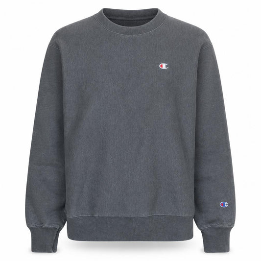 Champion Men Grey Large Reverse Weave Pullover Sweatshirt