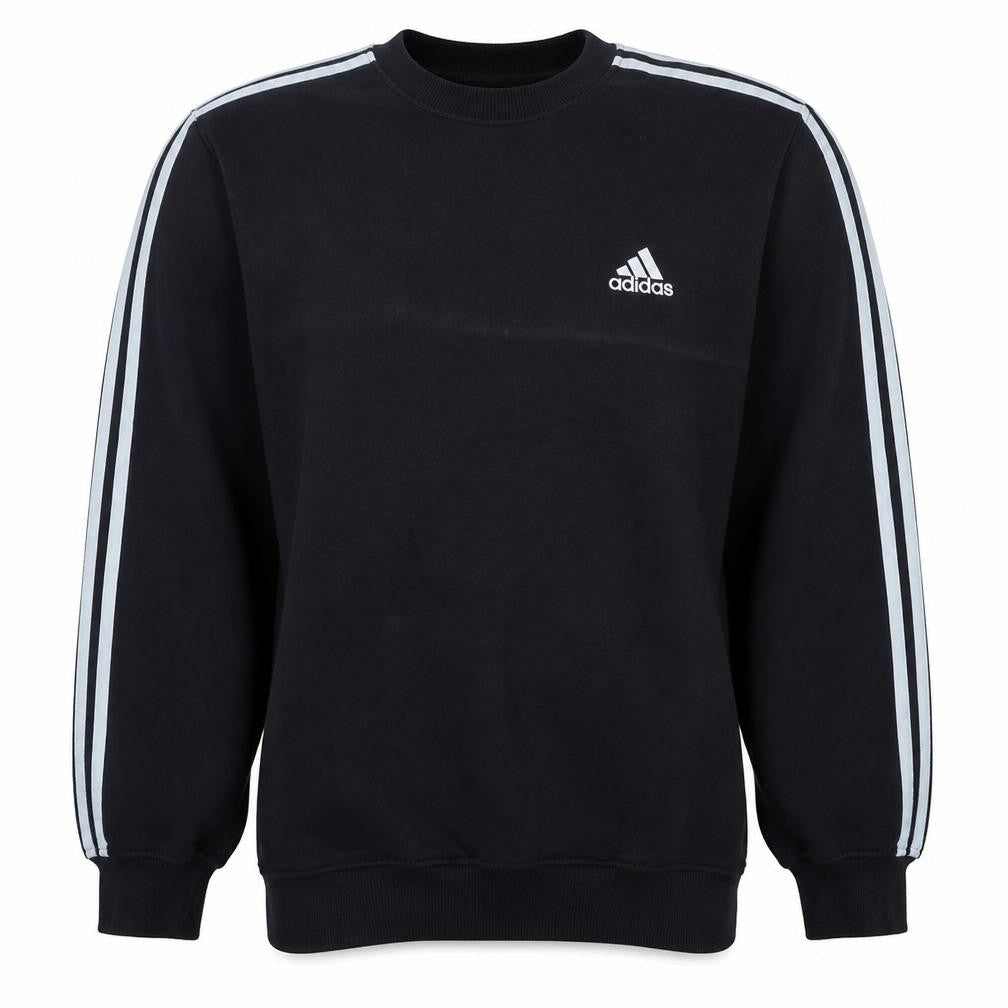 Adidas Men's Black M Crew Neck Pullover Sweatshirt