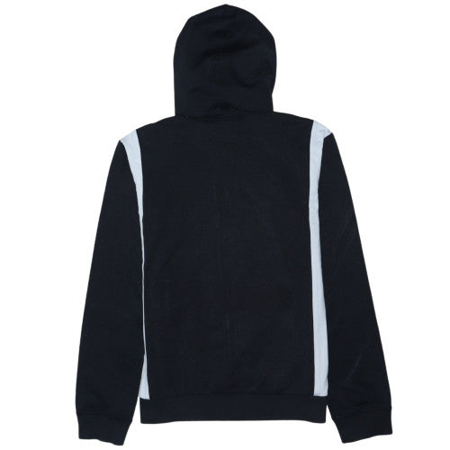 Adidas Mens Black Full Zip Hoodie S Cotton Blend Sportswear