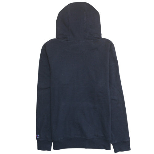 Champion Men's Black Pullover Hoodie Size S Classic Fleece Sweatshirt