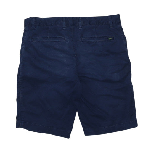 Lacoste Men Blue Slim Fit Chino Shorts Size 32
