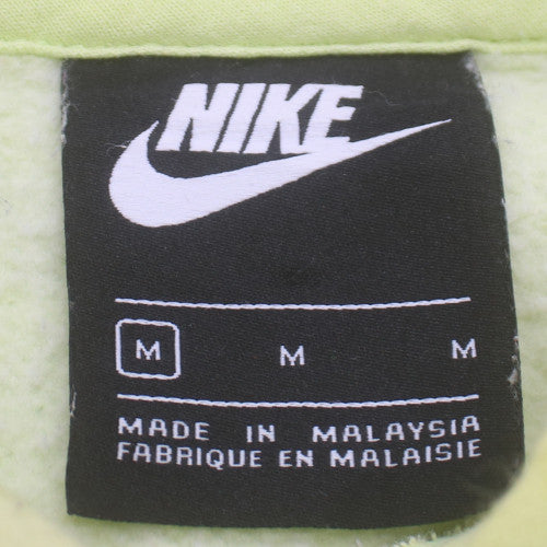 Nike Men's Green Camouflage Fleece Pullover Hoodie Size M