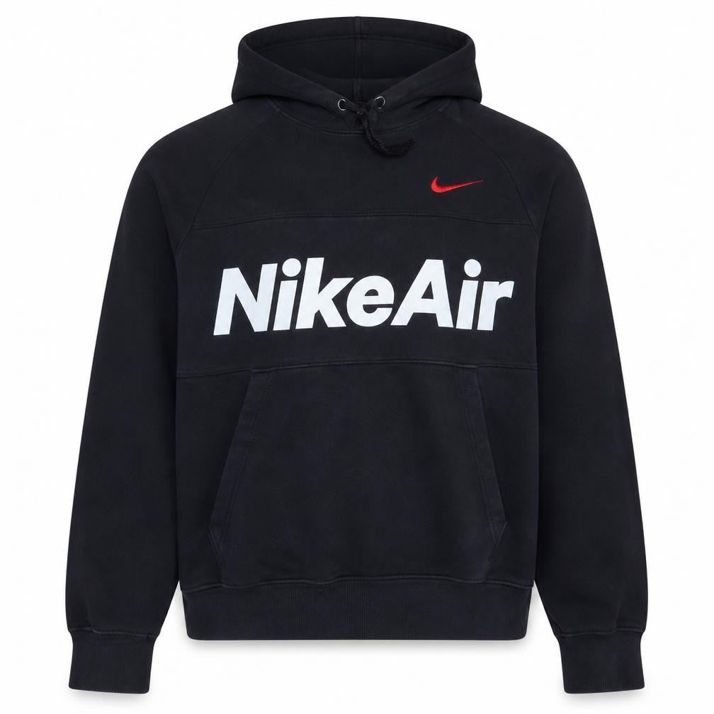Nike Men's Black Pullover Hoodie S Logo Graphic Sportswear
