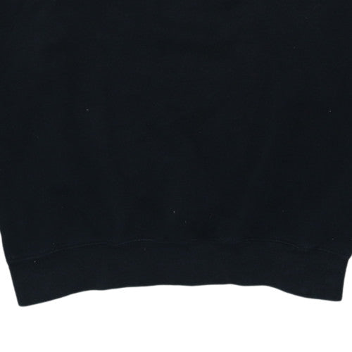 Lee Sport Men's Black XL Pullover Sweatshirt Key West Embroidered Cotton Blend