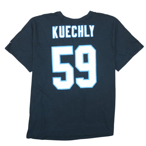 Nike Men's Black Carolina Panthers 59 Kuechly 4XL Athletic T-Shirt