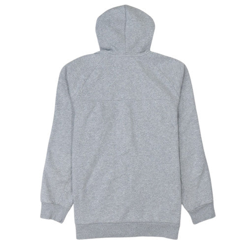 adidas Men Grey Full Zip Hoodie L Sports Fleece Activewear