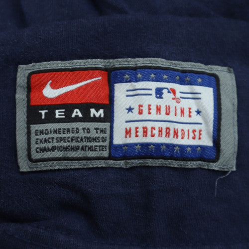 Nike Men's Navy Texas Baseball T-Shirt XXL Regular Fit Cotton
