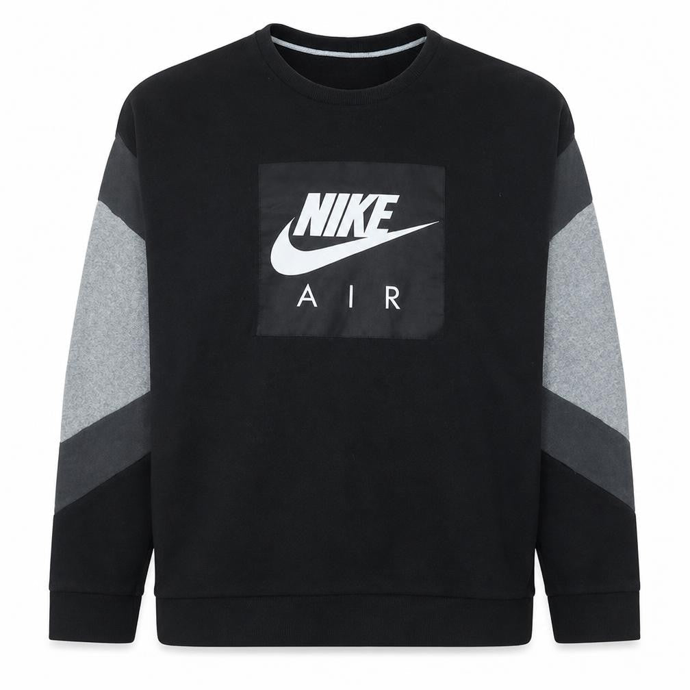 Nike Men's Black L Crew Neck Pullover Fleece Sweatshirt