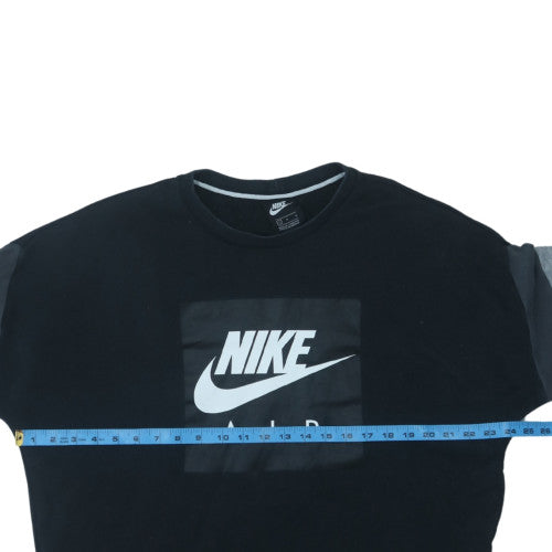 Nike Men's Black L Crew Neck Pullover Fleece Sweatshirt