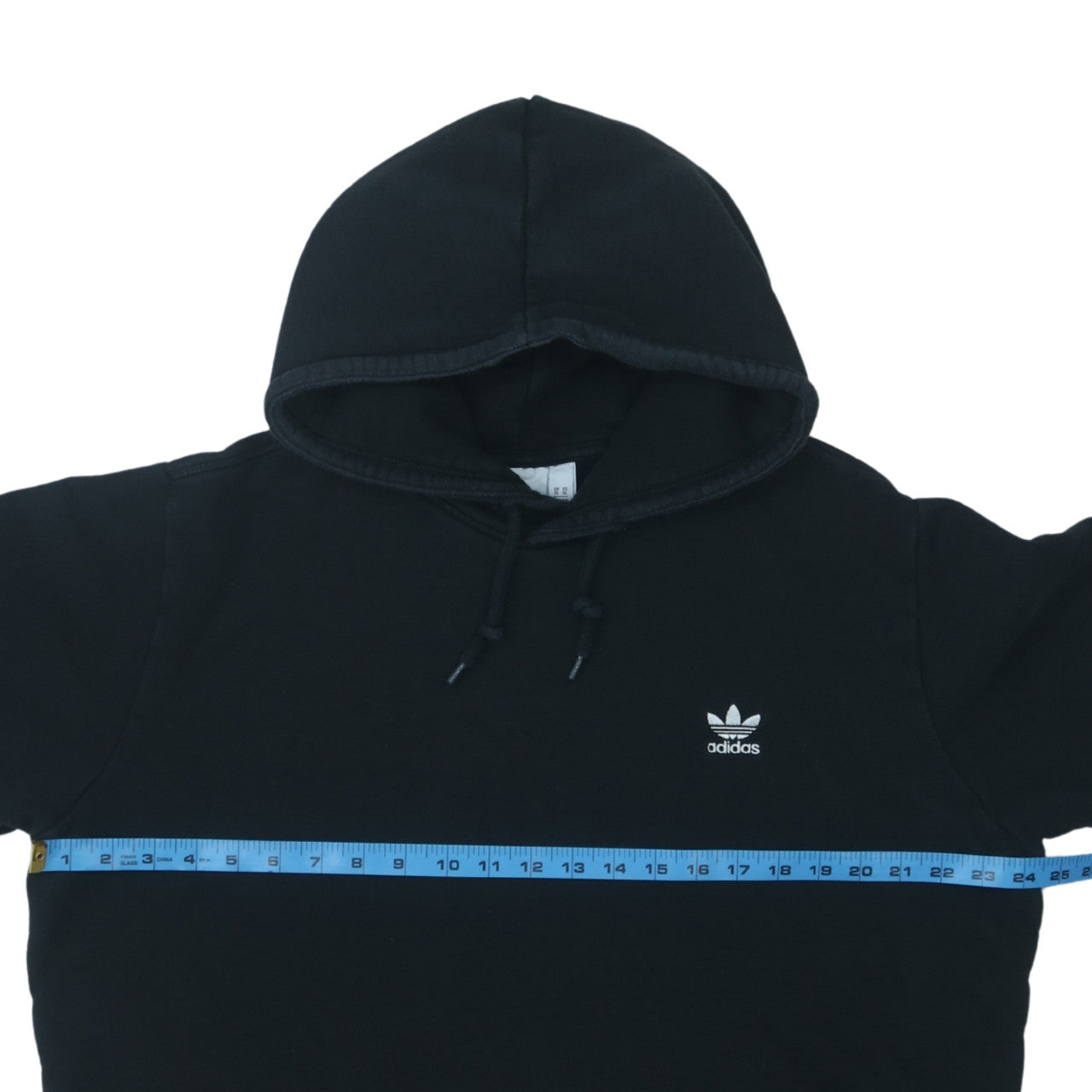 Adidas Men’s Black XL Pullover Hoodie with Logo Pocket