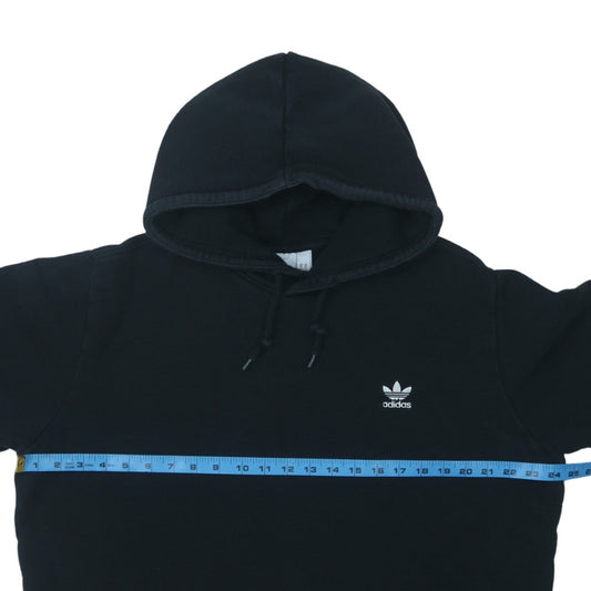 Adidas Men’s Black XL Pullover Hoodie with Logo Pocket